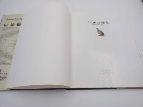 Gamebirds of Southern Africa by Rob Little, Tim Crowe and Simon Barlow | First Edition Hardcover