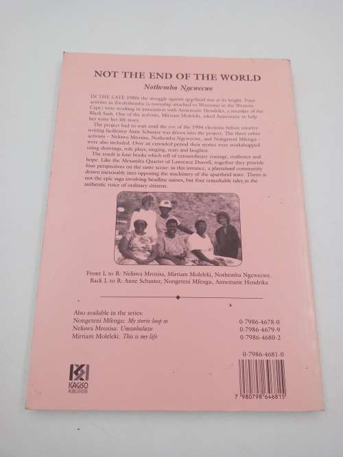 Not the End of the World - Nothemba  Ngcwecwe