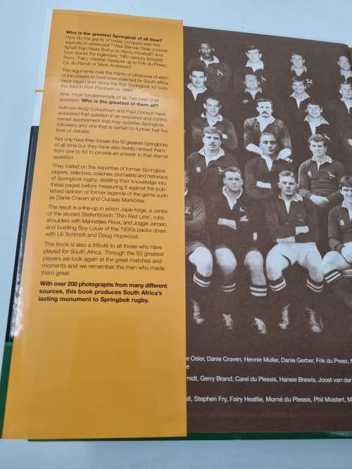 The Chosen - Andy Colquhoun and Paul Dobson | The 50 Greatest Springboks of All Time