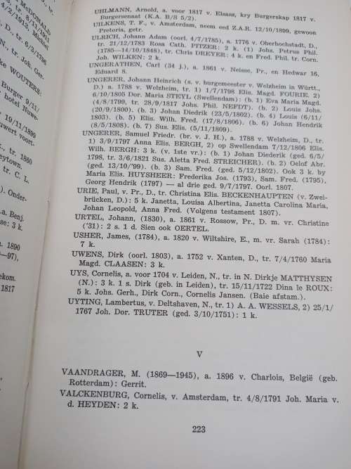 Driehonderd Jaar Nasiebou - Stamouers van die Afrikanervolk deur D.F. Du T. Malherbe 1959