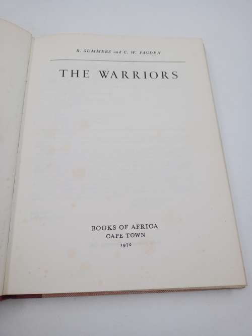 The Warriors by R Summers & CW Pagden. Illustrations Barbara Tyrrell |  Rhodesiana