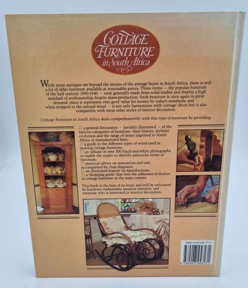 Cottage Furniture in South Africa - Restoration Consultant Ralph Mothes and Text by John Kench