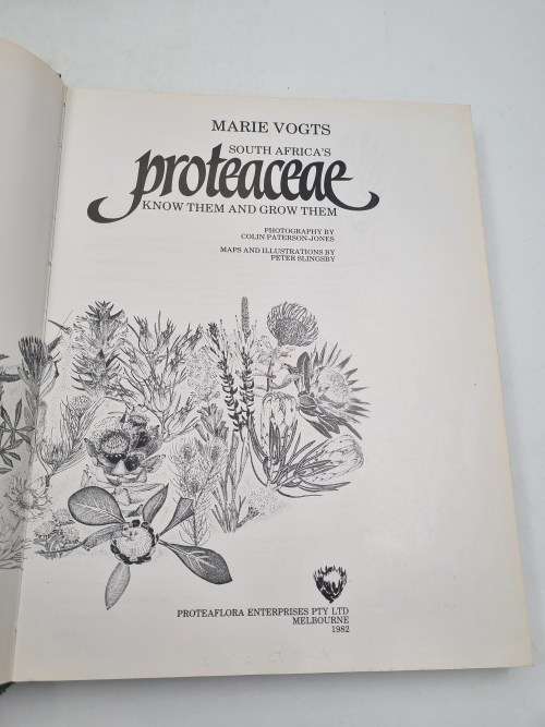 South Africas Proteaceae Know them and Grow them - Marie Vogt