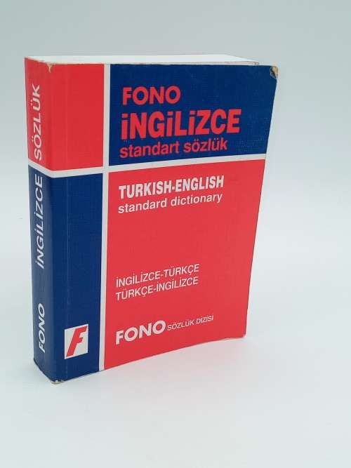 Turkish-English Standard Dictionary | Fono İngilizce Standart Sözlük