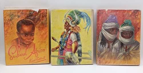 Kent Cottrell Trilogy: Sunburnt Sketches  (Signed), Sunburnt Africa and More Than Sunburnt