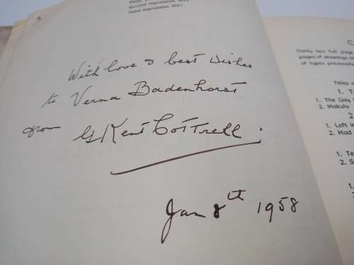 Kent Cottrell Trilogy: Sunburnt Sketches  (Signed), Sunburnt Africa and More Than Sunburnt