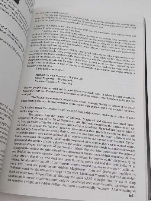 Jakaranda Time Zenzile Khoisan * Signed |Truth and Reconciliation Commission