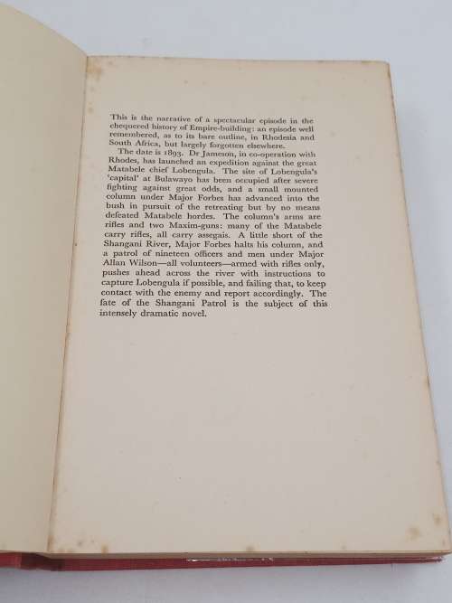 The White Men Sang - Alexander Fullerton | First Edition 1958 Rhodesiana
