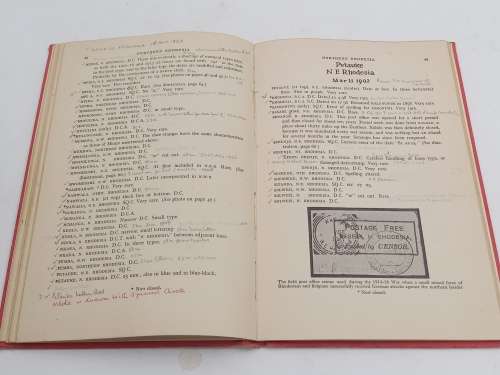 The Cancellations of The Rhodesias and Nyasaland H.C. Dann  Published by Robson Lowe London [1950],