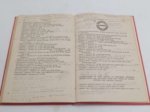 The Cancellations of The Rhodesias and Nyasaland H.C. Dann  Published by Robson Lowe London [1950],