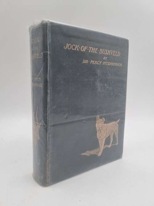 Jock Of The Bushveld by Sir Percy Fitzpatrick 1909 First Edition Sixth Impression