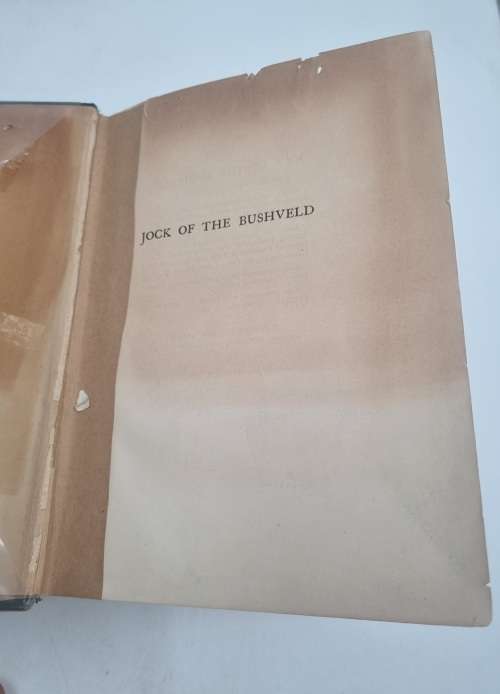 Jock Of The Bushveld by Sir Percy Fitzpatrick 1909 First Edition Sixth Impression