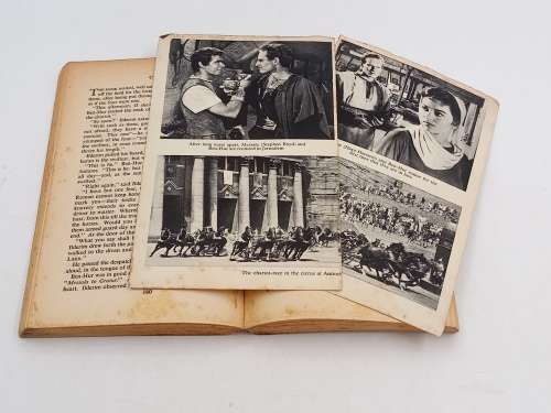 Ben-Hur by Lew Wallace |  A Tale of the Christ Pan 1960 with photos from film