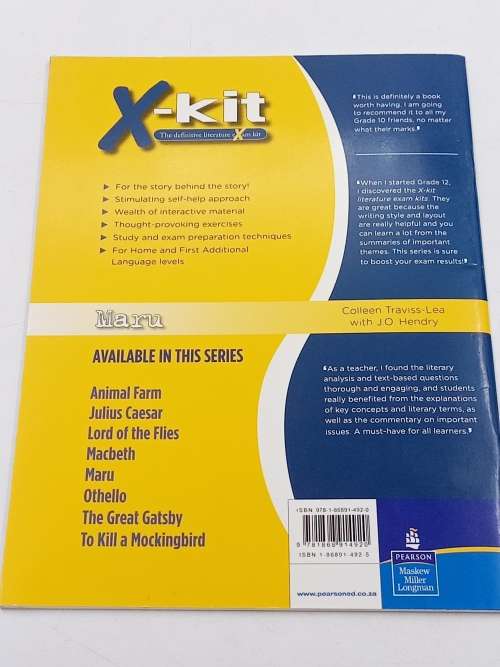 X-Kit Maru Study Guide - Bessie Head