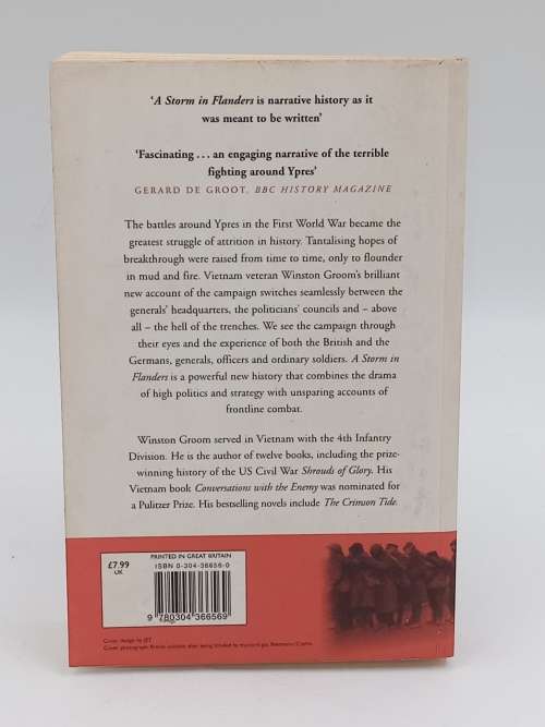 A Storm in Flanders - Triumph and Tragedy on The Western Front by Winston Groom