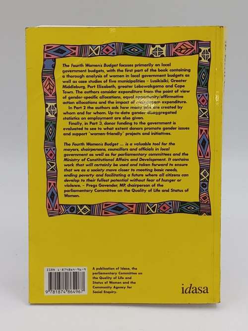 The Fourth Womens Budget ~ Debbie Budlender 1999