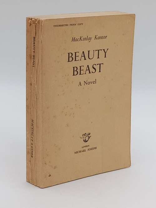 Beauty Beast by Michael Kantor - Uncorrected Proof 1968