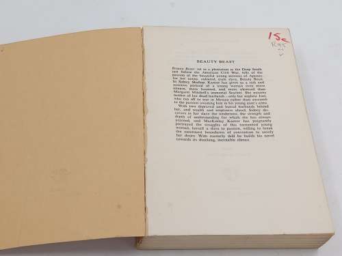 Beauty Beast by Michael Kantor - Uncorrected Proof 1968