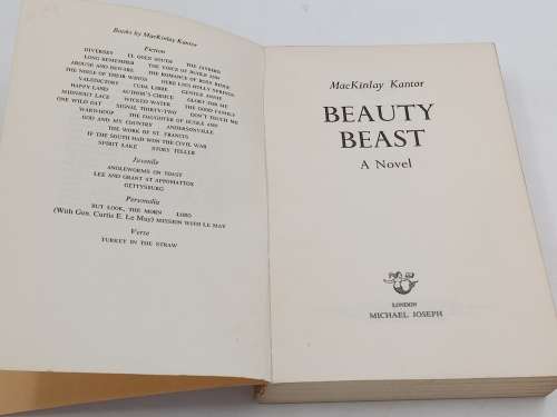 Beauty Beast by Michael Kantor - Uncorrected Proof 1968