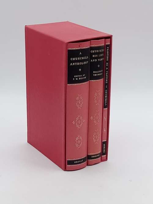 Churchill Box Set of 3 Titles: A Churchill Anthology | His Life and Times | Painting as a Pastime