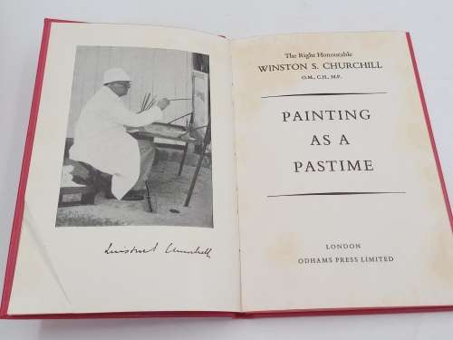 Churchill Box Set of 3 Titles: A Churchill Anthology | His Life and Times | Painting as a Pastime