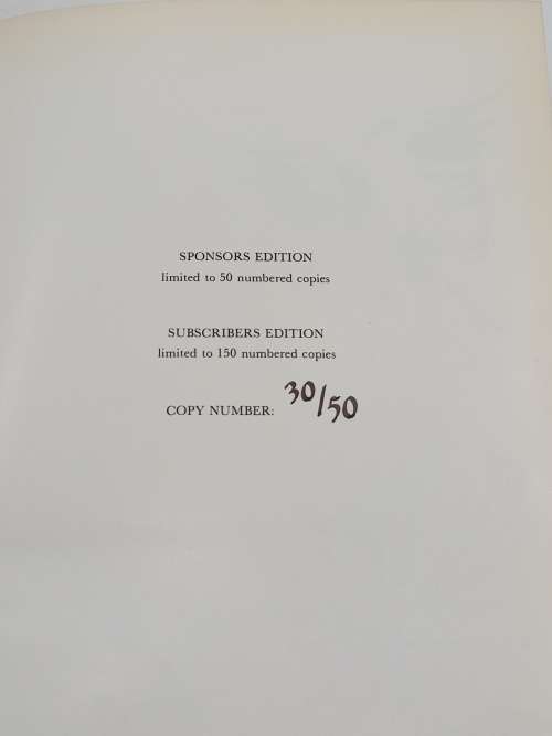 The Sandton Field Book Sponsors Edition No 30/50 | Natural History of the Northern Witwatersrand