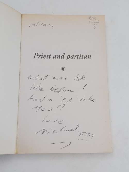 Michael Lapsley ~ Priest and Partisan by Michael Worsnip |  A South African Journey Signed