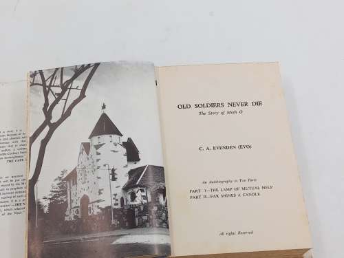 Old Soldiers Never Die ~ Autobiography of Moth O | Signed