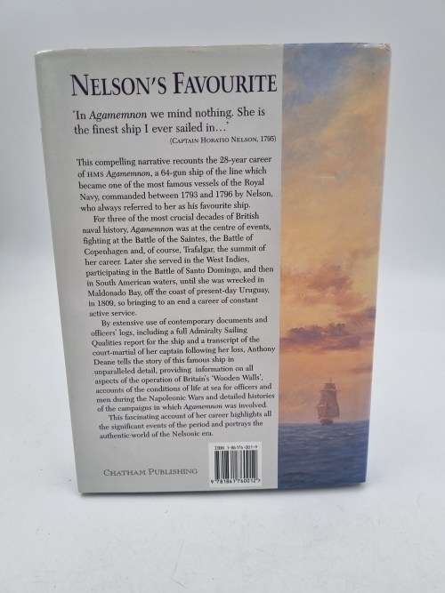 Nelson`s Favourite : HMS Agamemnon at war 1781-1809