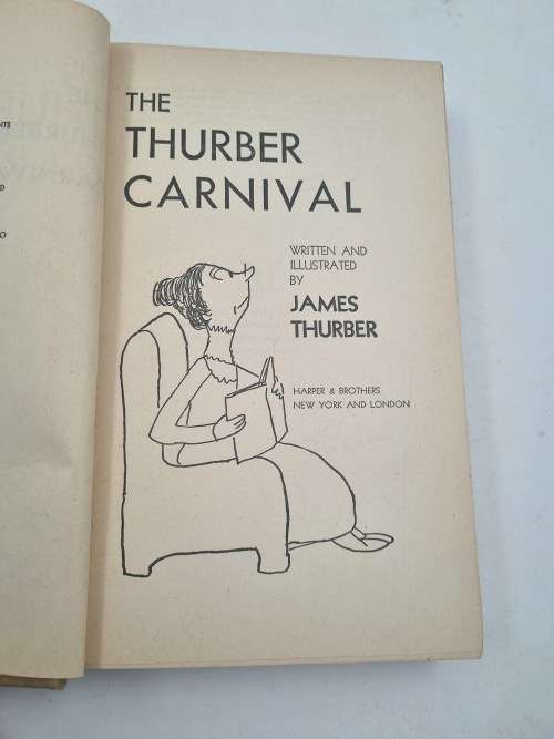 The Thurber Carnival - Written and Illustrated by James Thurber 1945