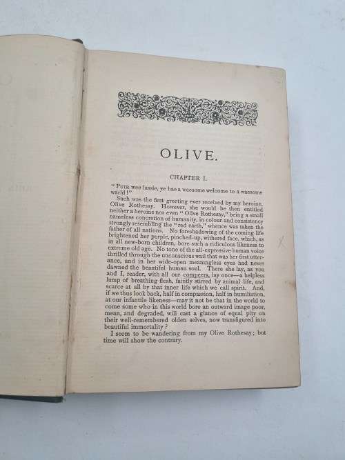 Olive by Mrs Craik c1896