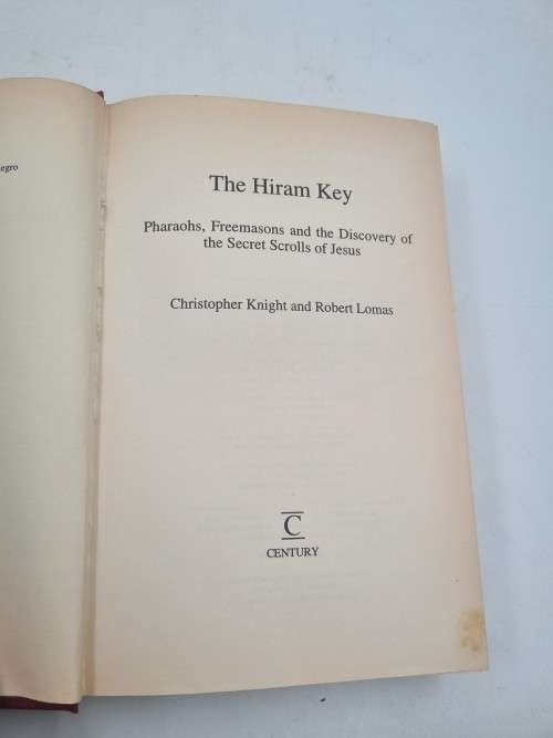 The Hiram Key - Pharaohs, Freemasons and the Discovery of the Secret Scrolls of Jesus | Hard cover