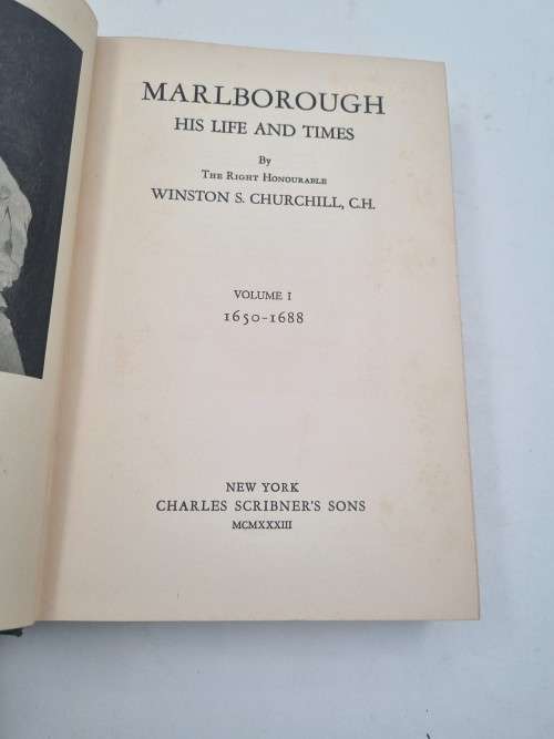 Marlborough: His Life and Times. Vol. I. 1650- 1688 by Winston Churchill