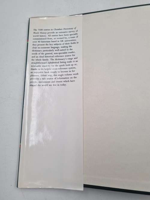 Chambers Dictionary of World History 7500 A-Z Entries | Binding problem
