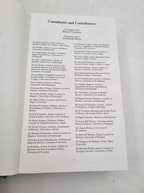 Chambers Dictionary of World History 7500 A-Z Entries | Binding problem