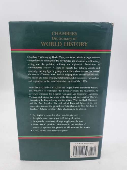 Chambers Dictionary of World History 7500 A-Z Entries | Binding problem