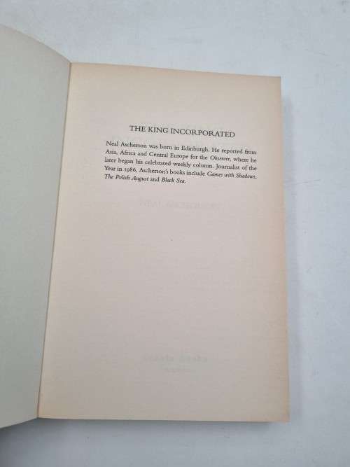 The King Incorporated: Leopold the Second and the Congo by Neal Ascherson
