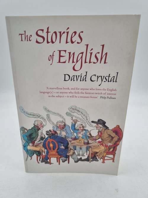 3 David Crystals Books - Words in Time and Place, Words on Words & Stories of English