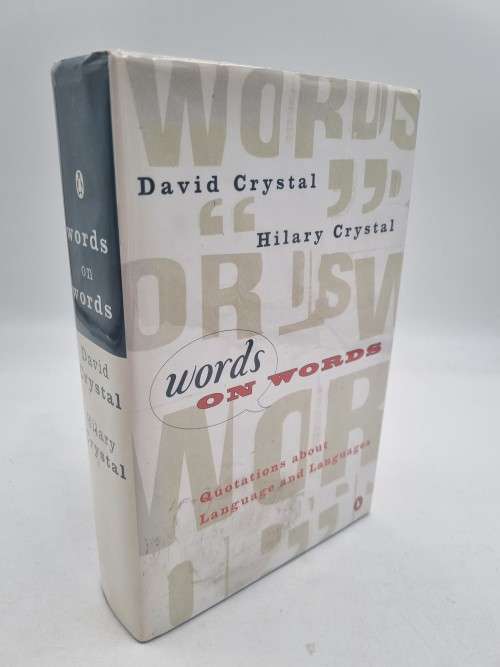 3 David Crystals Books - Words in Time and Place, Words on Words & Stories of English