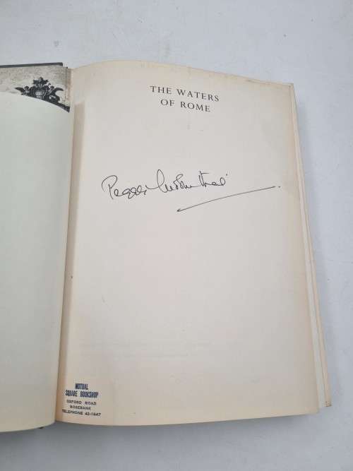 The Waters Of Rome  H. V. Morton | First Edition with 49 colour photographs by Mario Carrieri