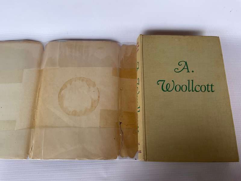 A. Woollcott, His Life and His World ~ Samuel Hopkins Adams 1945