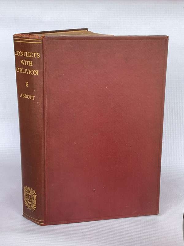 Conflicts With Oblivion - Abbott | Published by Yale University Press, 1924