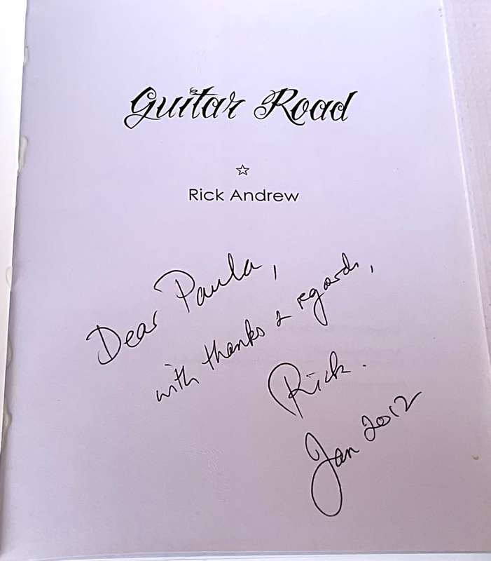 Guitar Road - Rick Andrew |  Inscribed & Signed