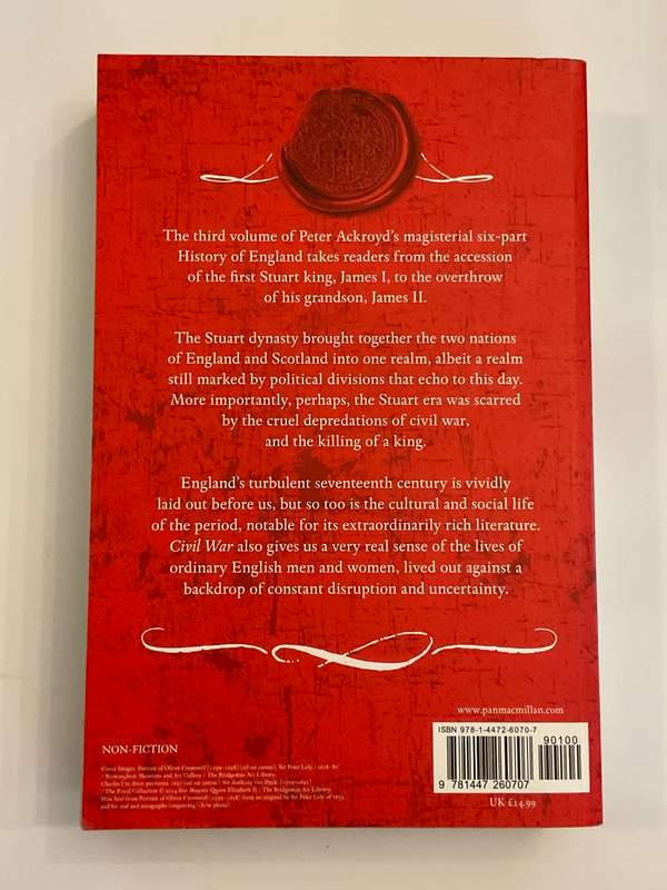 Civil War: The History of England Volume III by Peter Ackroyd