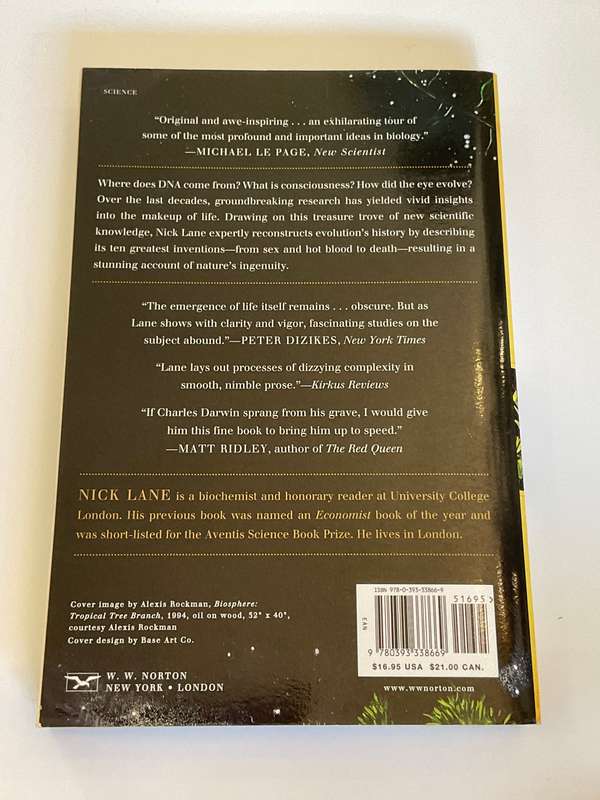 Life Ascending: The Ten Great Inventions of Evolution by Nick Lane