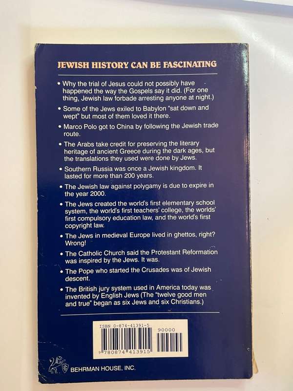 The Amazing Adventures of the Jewish People by Max I. Dimont