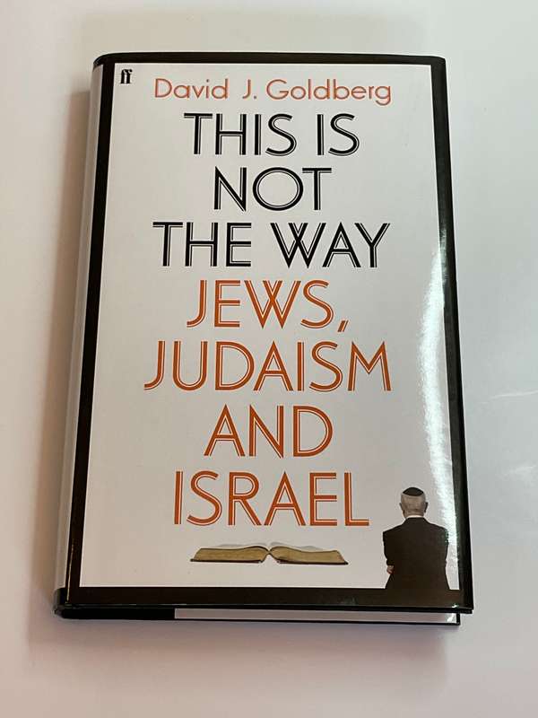 This is Not the Way: Jews, Judaism and Israel by David Goldberg