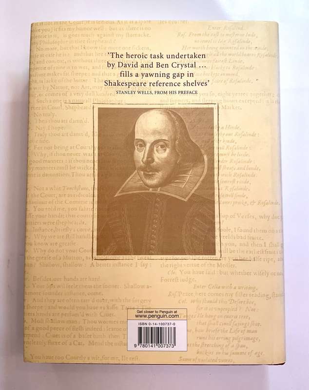 Shakespeares Words: A Glossary and Language Companion  David Crystal & Ben Crystal