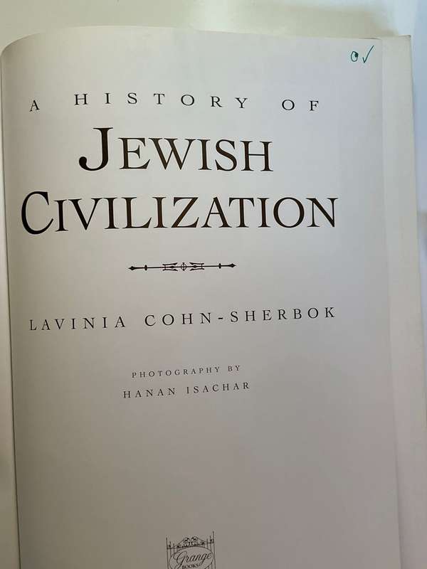 A History of Jewish Civilization by Lavinia Cohn-Sherbok