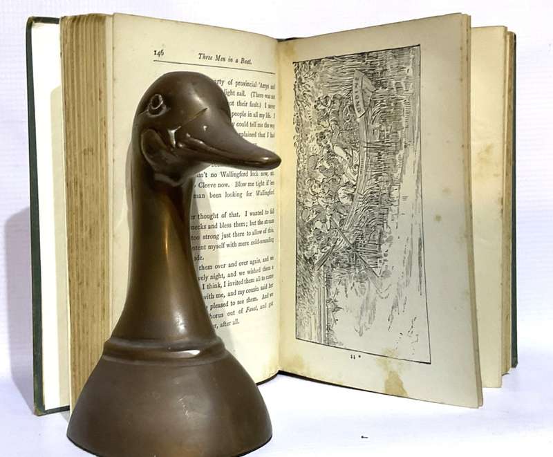 Three Men in a Boat (To Say Nothing of the Dog) -  Jerome K. Jerome 1889 Rebound